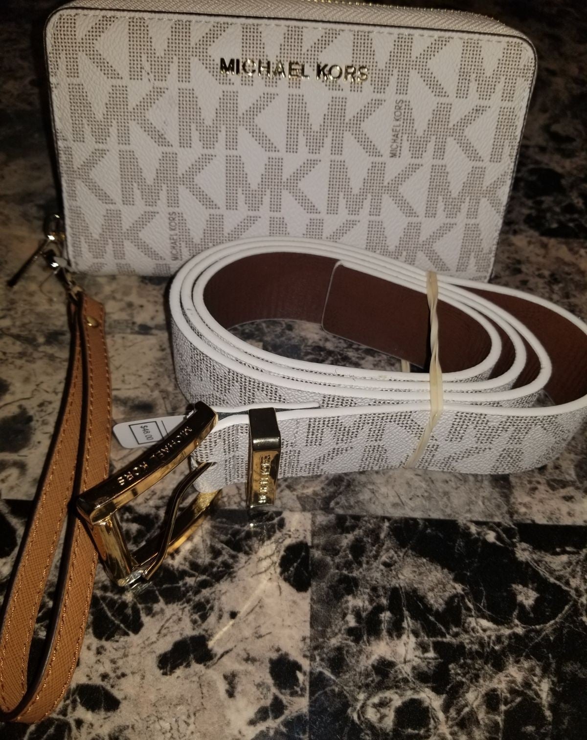michael kors wallet And Belt
