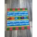 DR SEUSS one fish two red fish blue fish QUILTED BLANKET LAP QUILT 37”x37”