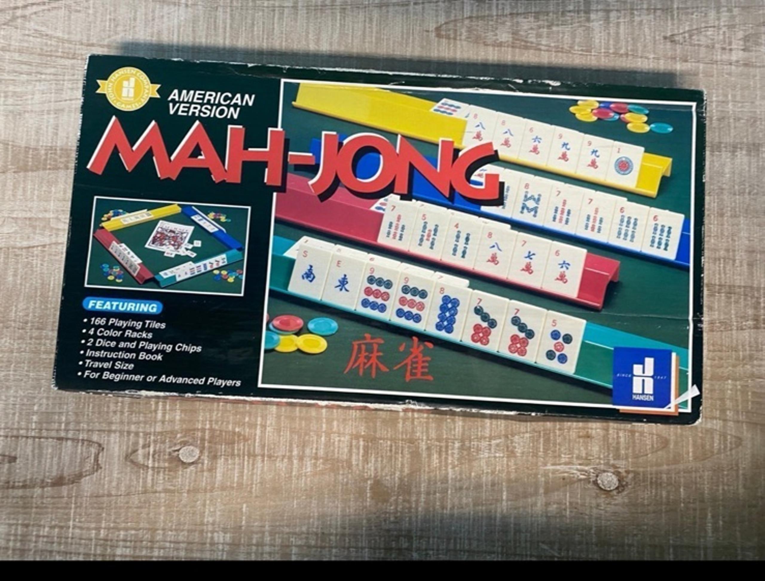 Vintage Mahjong game NIB - Hansen Global