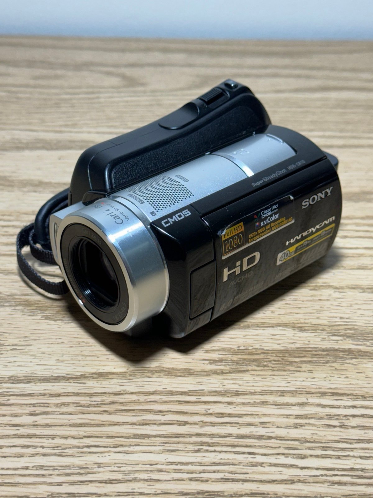 Sony Handycam HDR-SR10 Camcorder Full HD 40GB HDD Tested And Working