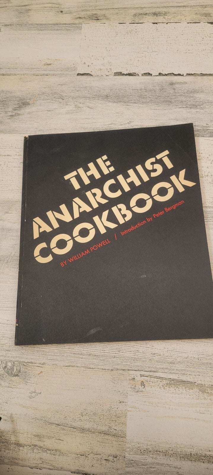 The Anarchist Cookbook by William Powell - 1971 - 20th printing -Rare book