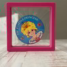 Vintage Polly Pocket 1993 I’m a Princess Badge Bluebird Toys