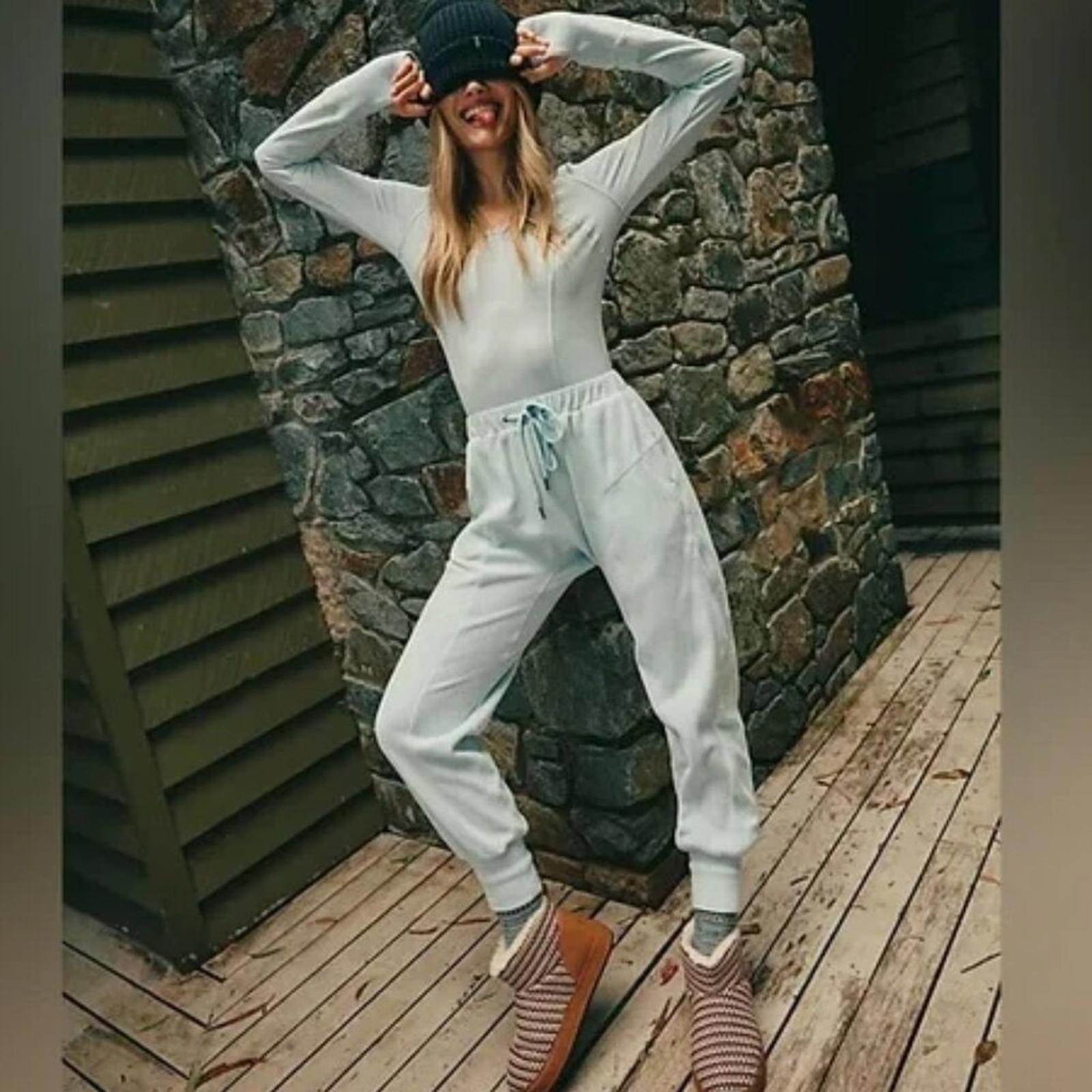 Free People Make It Count One Piece in Artic Snow NWOT Size Large