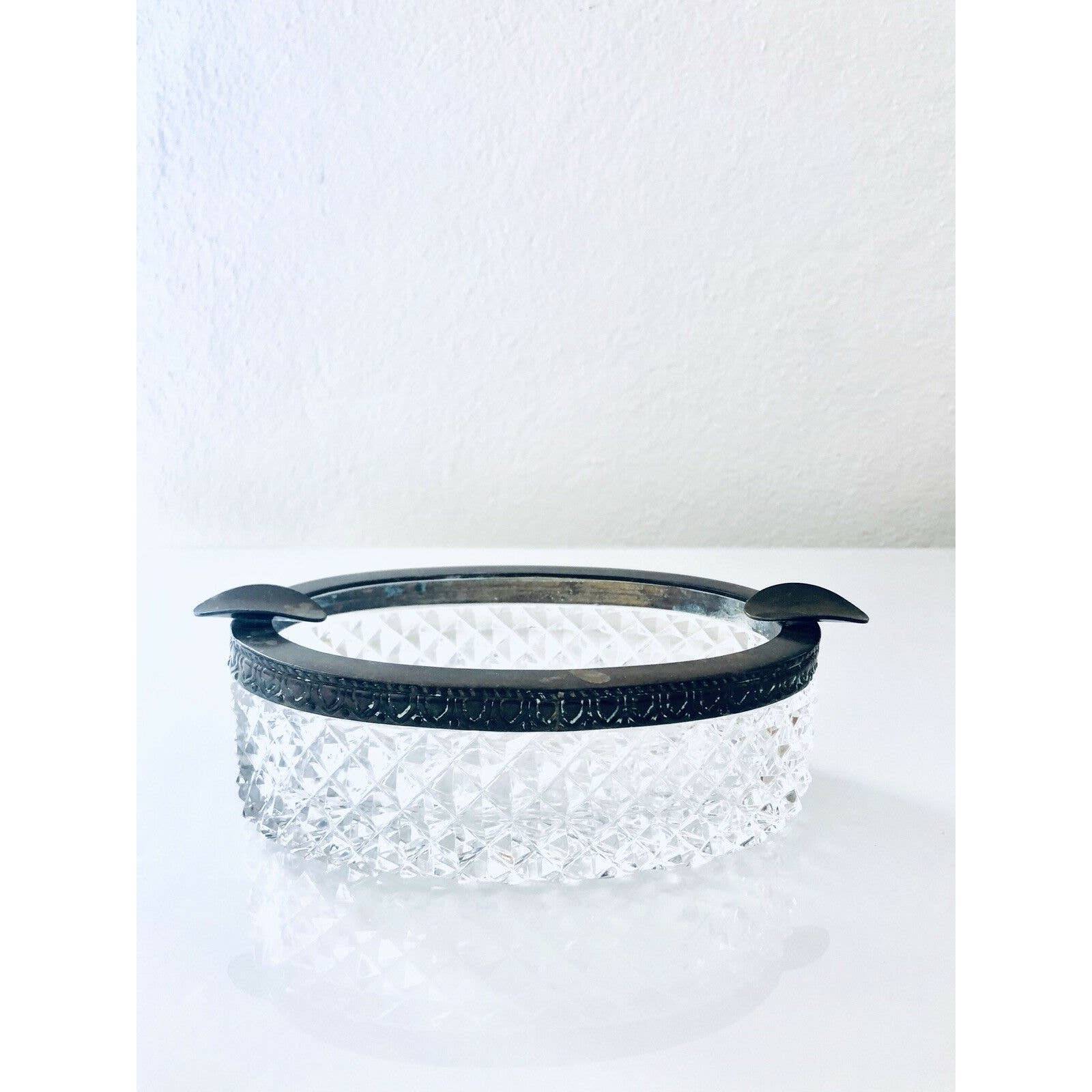 VTG Crystal Cigar Achtray