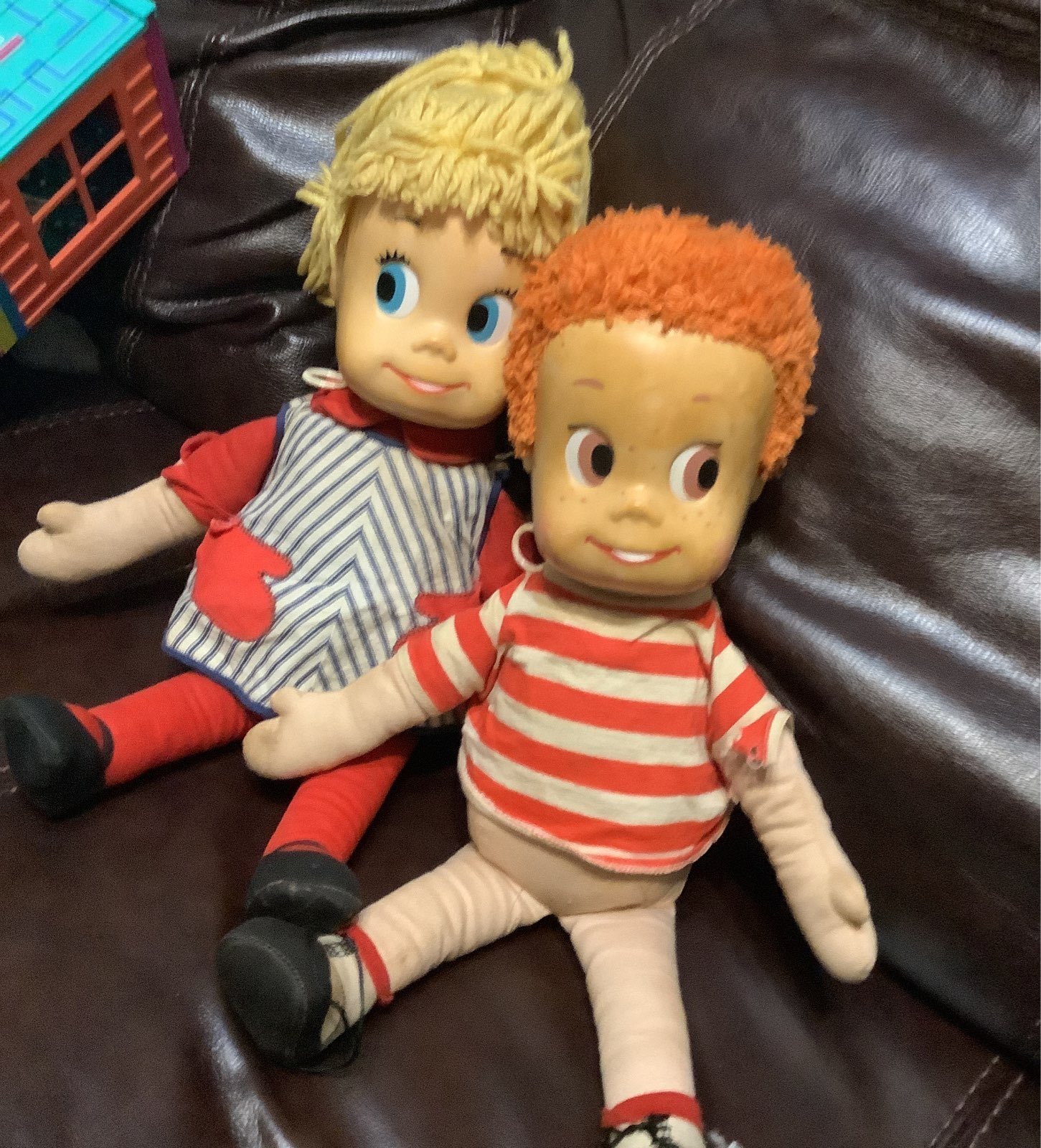 DISC 1960s Mattel Dolls Matty and Belle