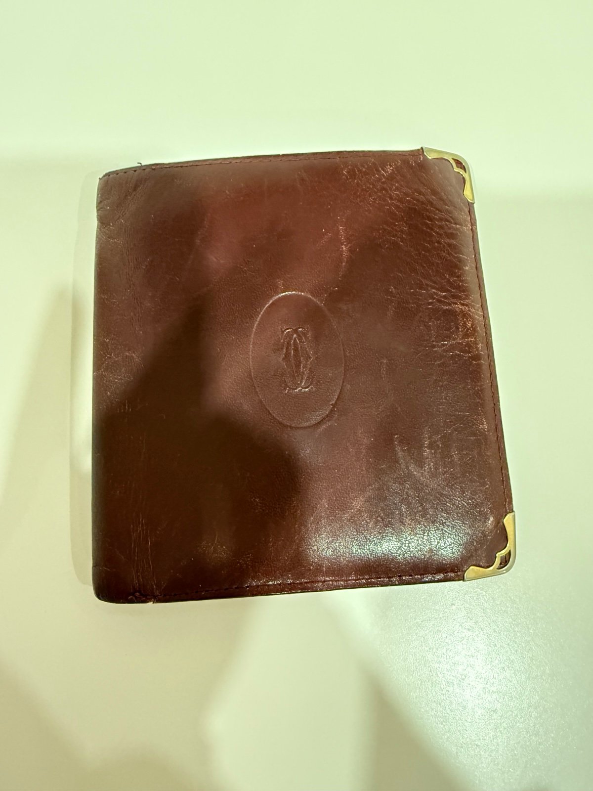 Vintage Cartier bifold wallet