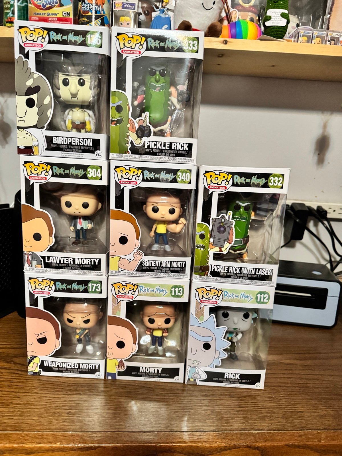 Funko Pop Rick and Morty lot