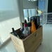 Custom made Rolling Bar cart