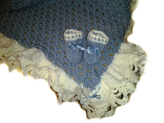 Baby Blanket Handmade Take Me Home Set