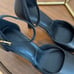 MASSIMO DUTTI Black Leather High-heel Shoes
