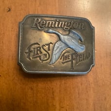 Vintage 1980 Remington Canada Goose Belt Buckle