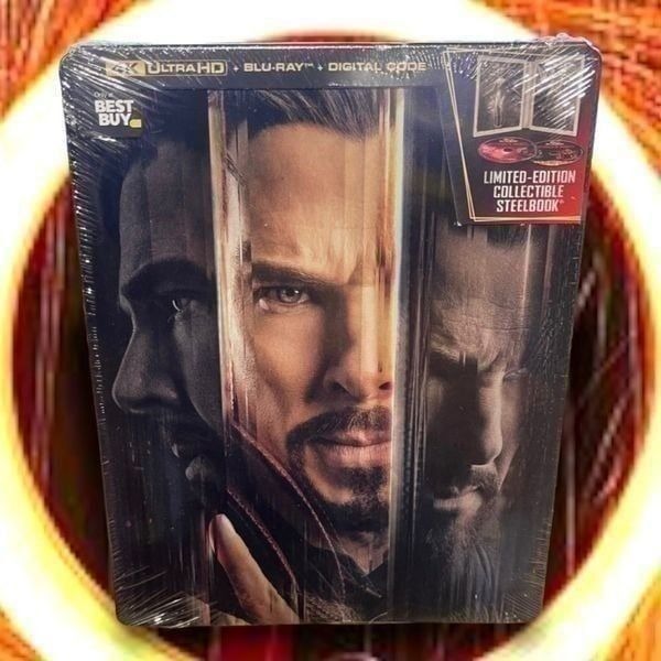 Dr Strange Multiverse of Madness 4K Steelbook Bluray Digital NEW SEALED IN HAND