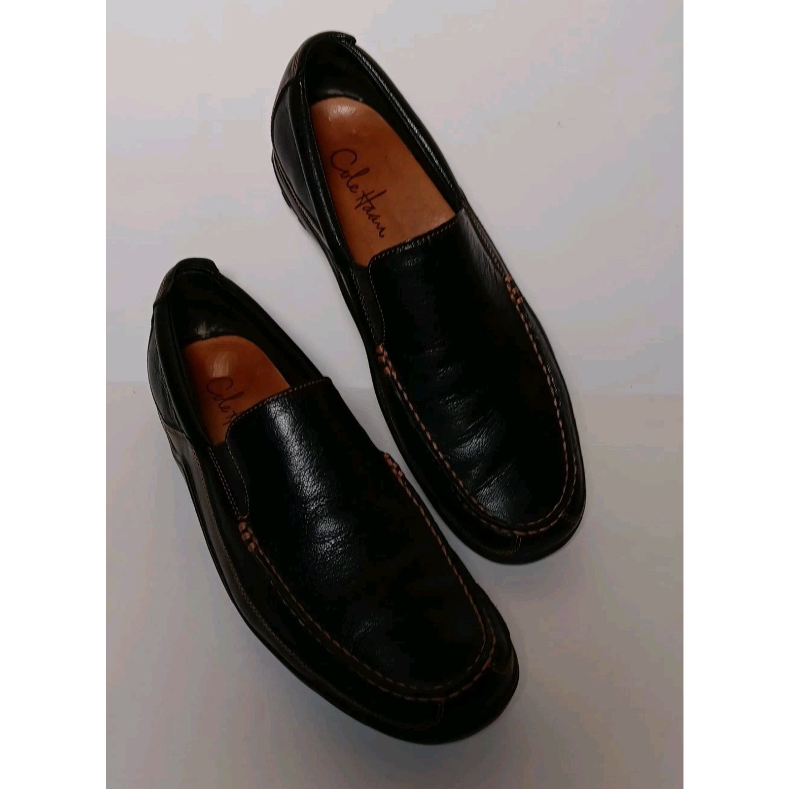 Cole Haan Men’s Tucker Venetian Shoes C03557 Size 11 M Black Leather Loafers