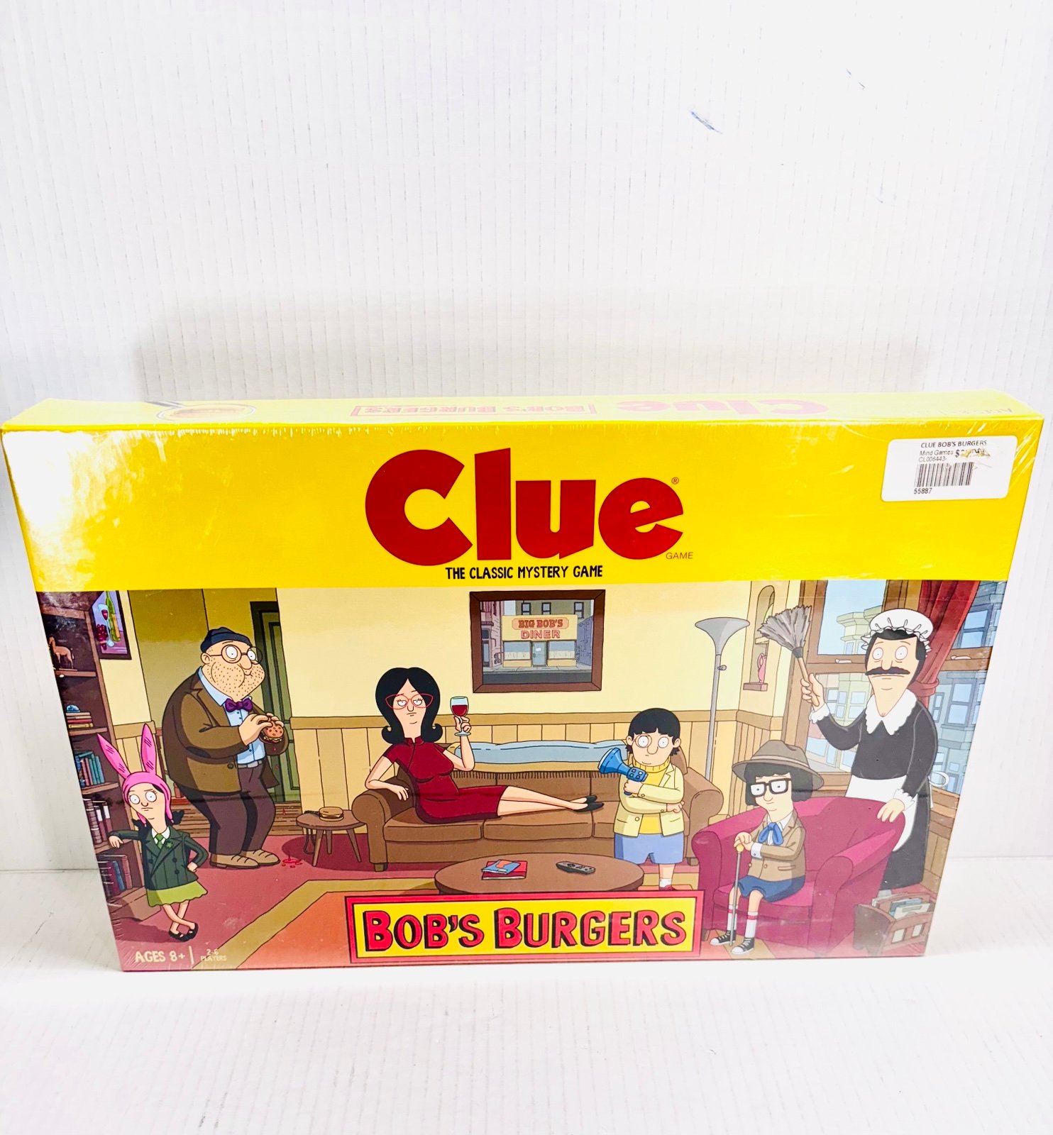 CLUE: Bob's Burgers Version 2018 Board Game (Brand New NIB Factory Sealed)
