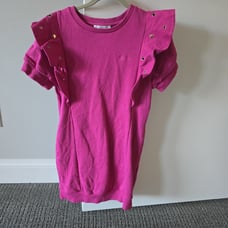Chloe Pink Girls Dress