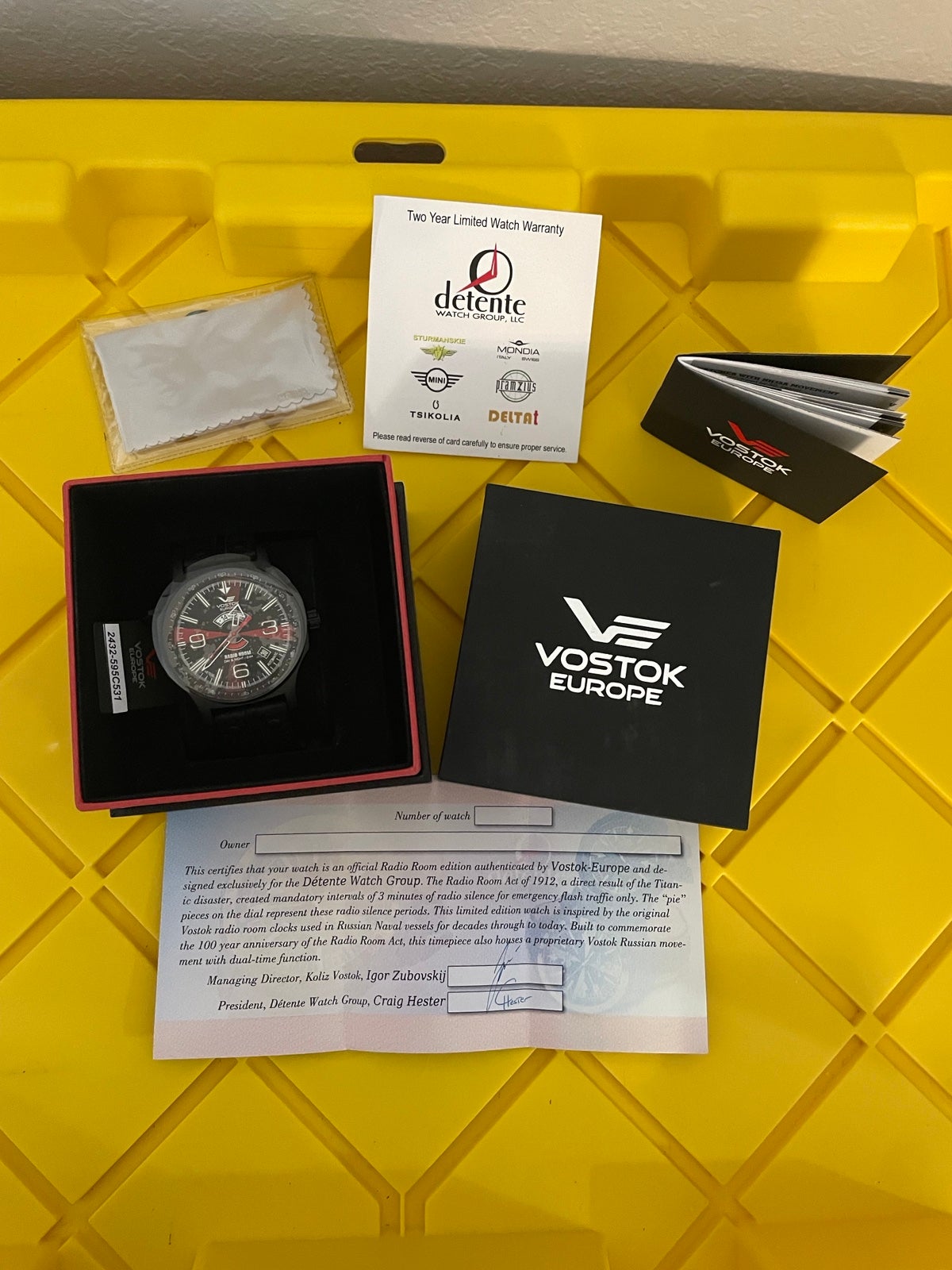 Vostok-Europe limited edition
