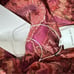 Misa Emanuela Septima Tapestry Burgundy Ruffle Maxi Skirt | Size M
