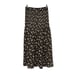 Express Compagnie Internationale VTG Floral Sheer Button Down Maxi Skirt Size M