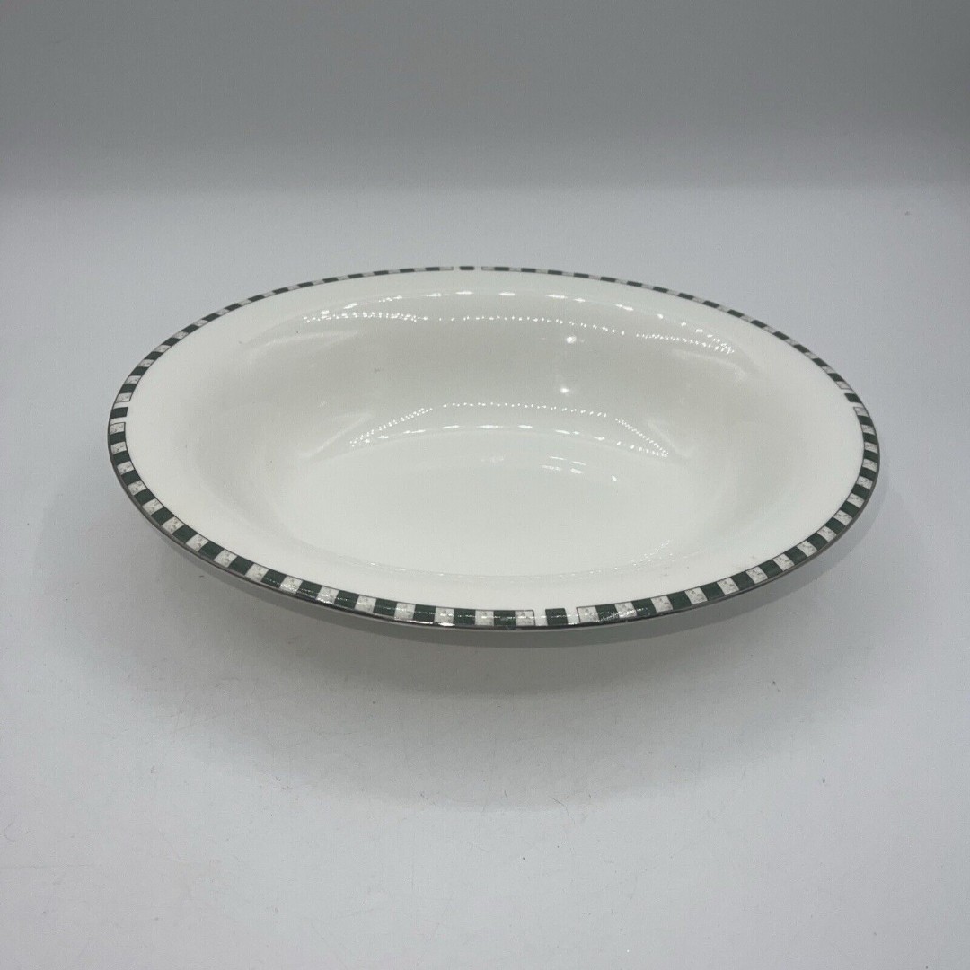 Wedgwood Manhattan Oval Open Vegetable Dish - Made in England 10”