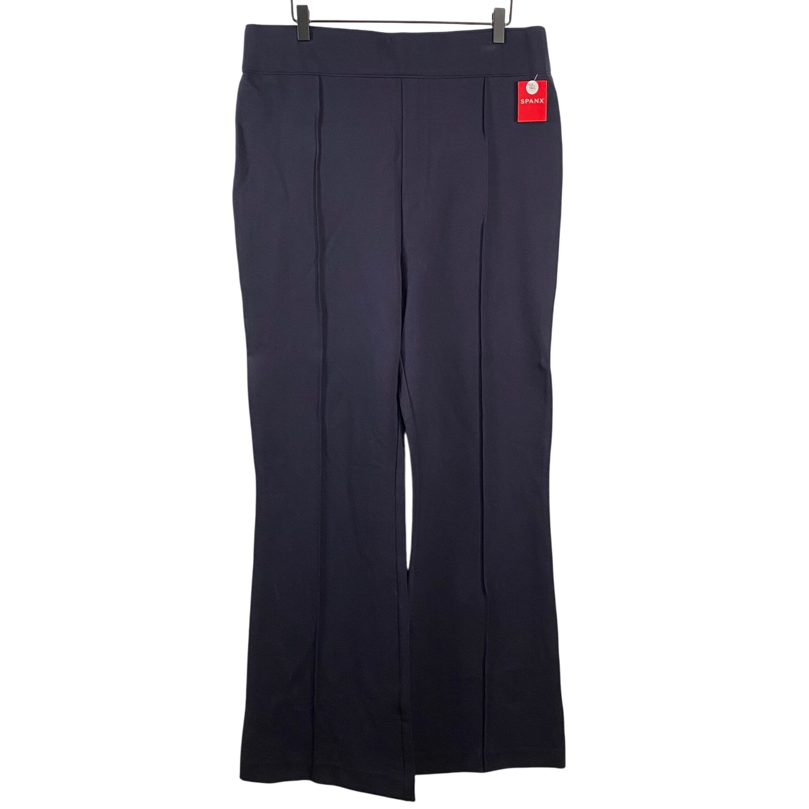 Spanx Womens PBP Hi Rise Flare Pants sz 2X Tall NWT Classic Navy Blue Preppy