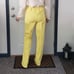70s Hand Made Yellow Leisure Suit