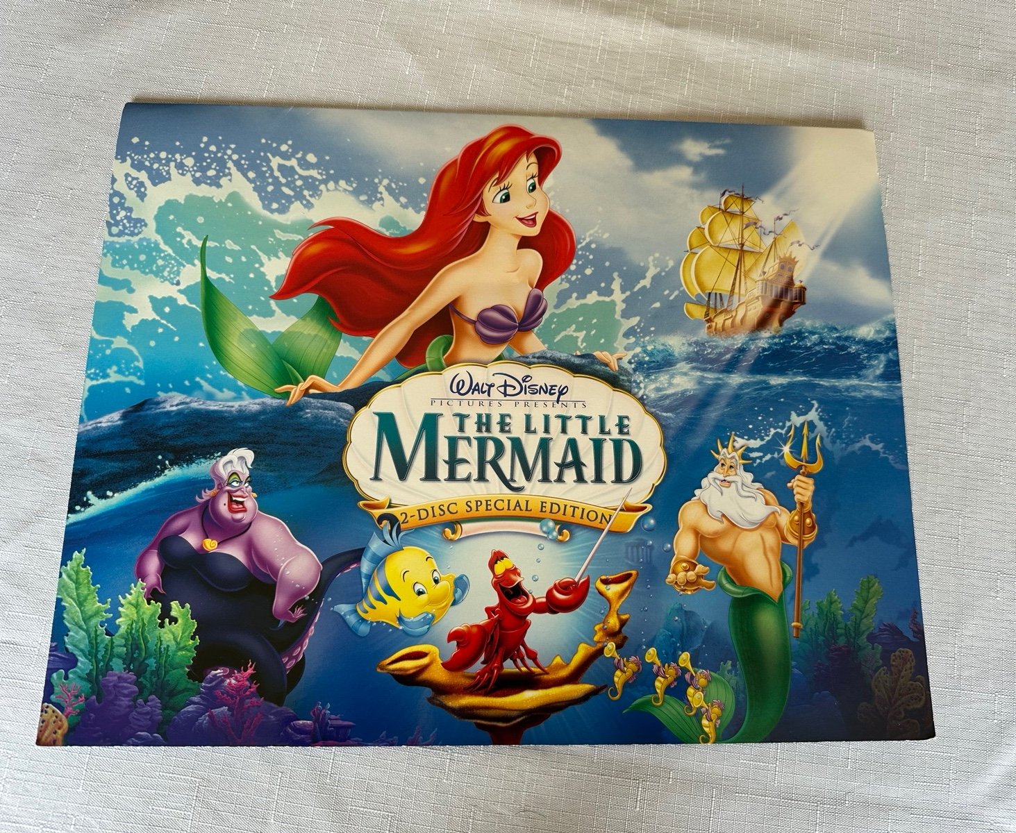 The Little Mermaid 2-disc special edition 4-pack of prints!