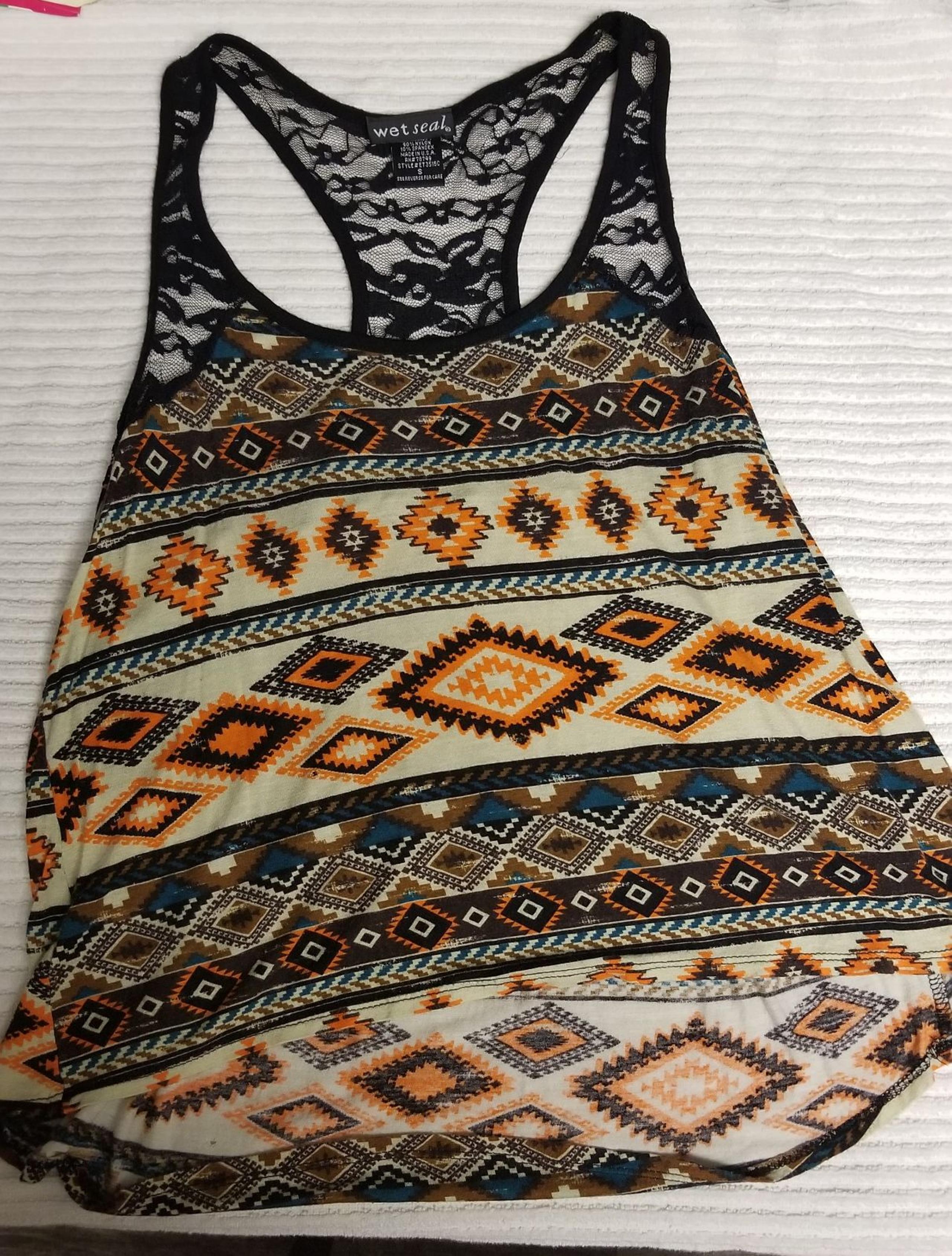 Wet Seal Small Laced #Razorback #TankTop