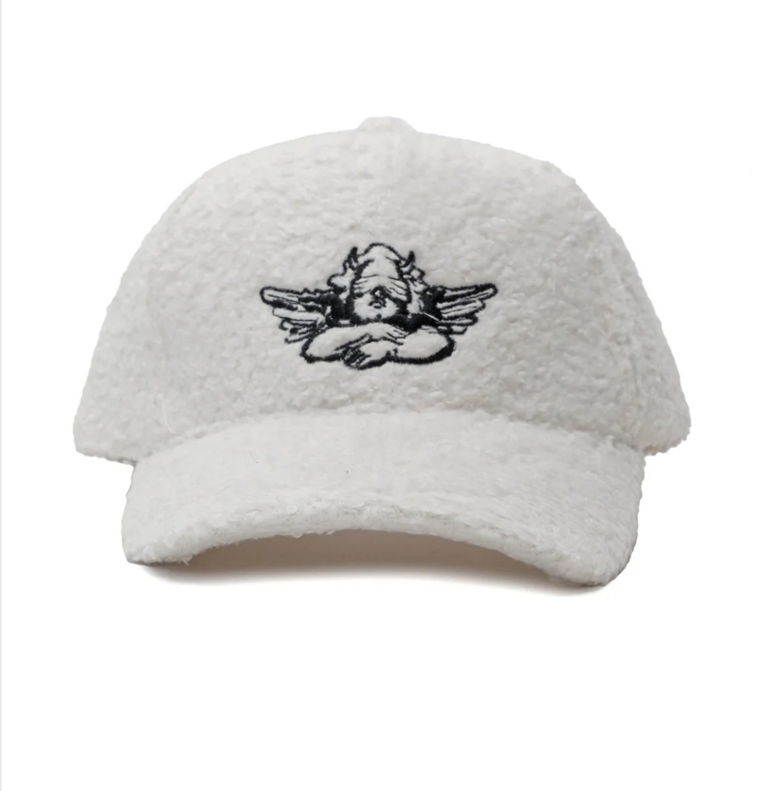 Boys Lie Cream White Sherpa Hat