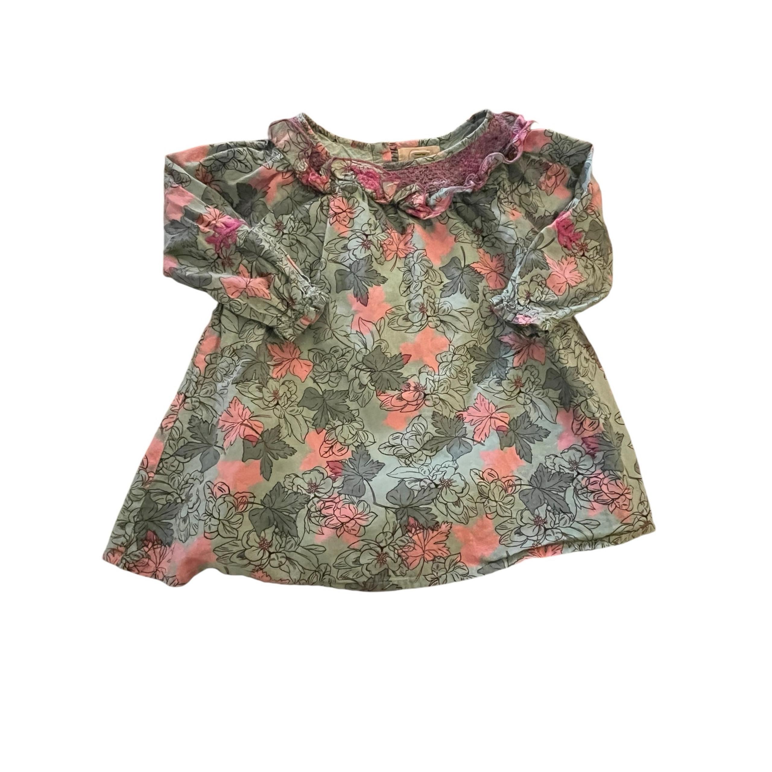 Peek Girls’ Floral Tunic/Dress - Size 2T
