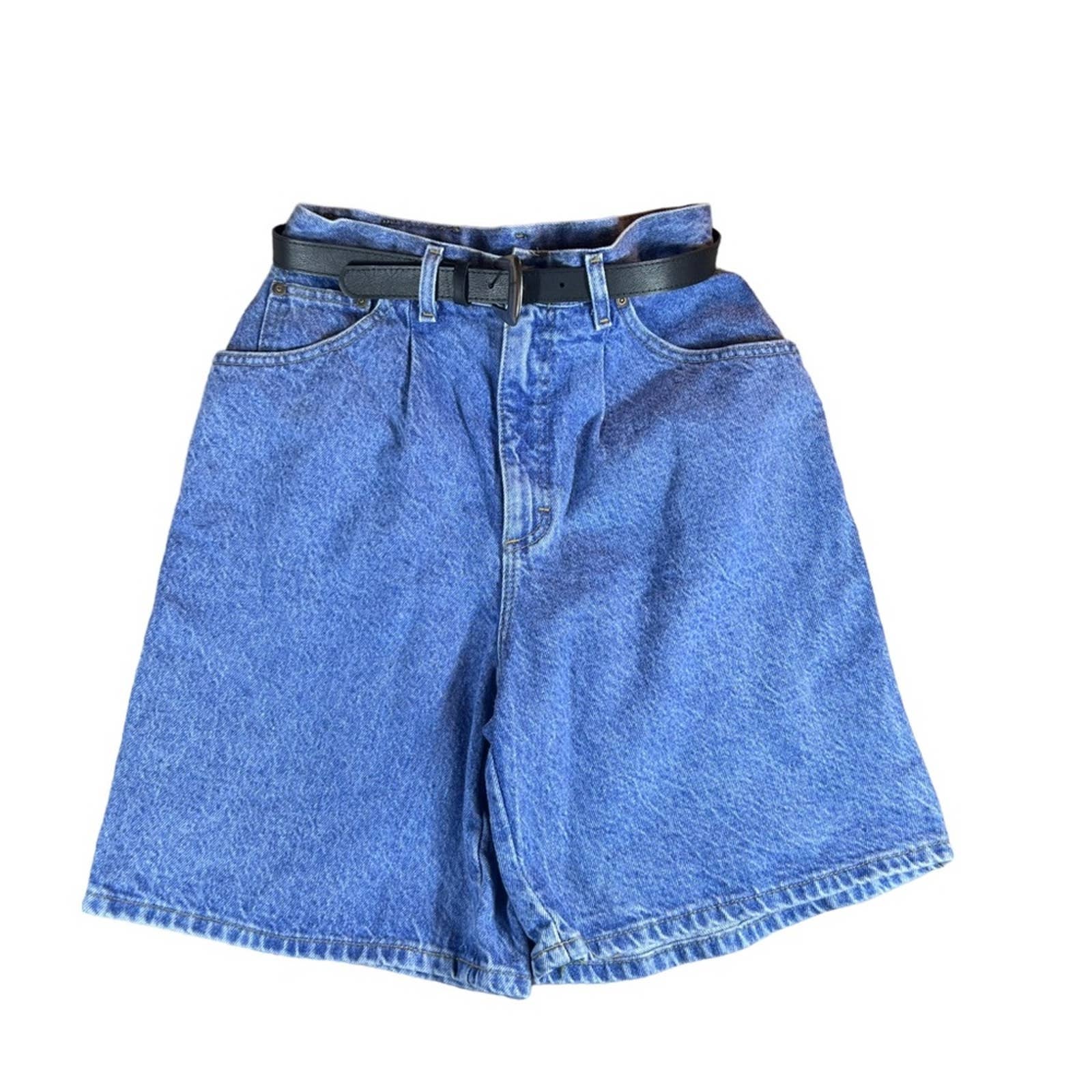 Vintage 1990’s Lee High Waisted Baggy Mom Denim Shorts