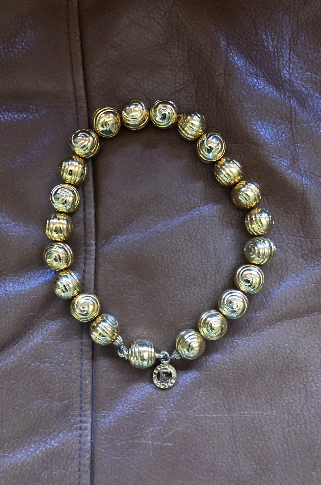 Escada gold necklace