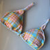 Billabong• Check Please Charlie Triangle Bikini Top