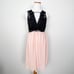 ASOS Maternity Black Blush Belted Lace Sleeveless Cocktail Dress Womens 2