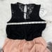 ASOS Maternity Black Blush Belted Lace Sleeveless Cocktail Dress Womens 2