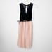 ASOS Maternity Black Blush Belted Lace Sleeveless Cocktail Dress Womens 2