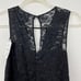 ASOS Maternity Black Blush Belted Lace Sleeveless Cocktail Dress Womens 2