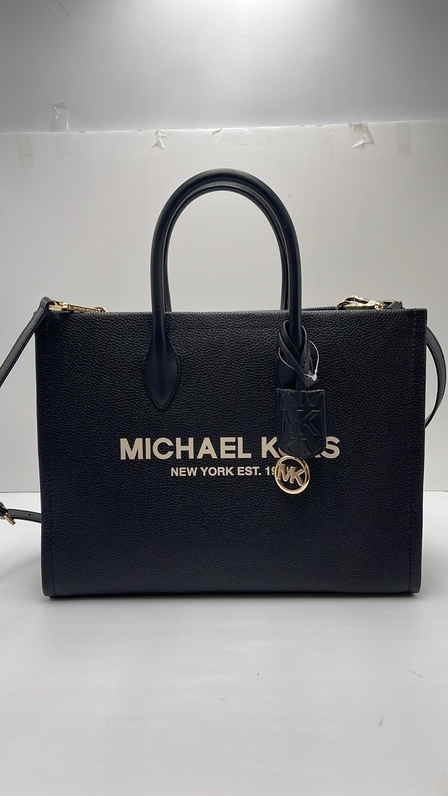 Michael Kors Medium Mirella 35S2G7ZT7L Tote Bag Black Multi NWT