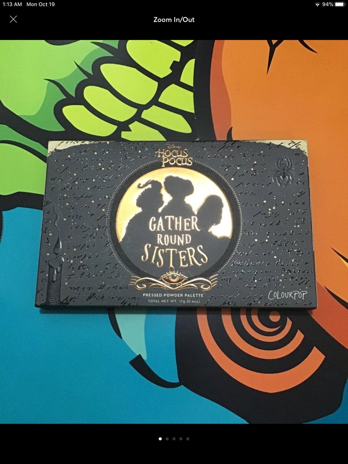 Disney Hocus Pocus X Colourpop Palette