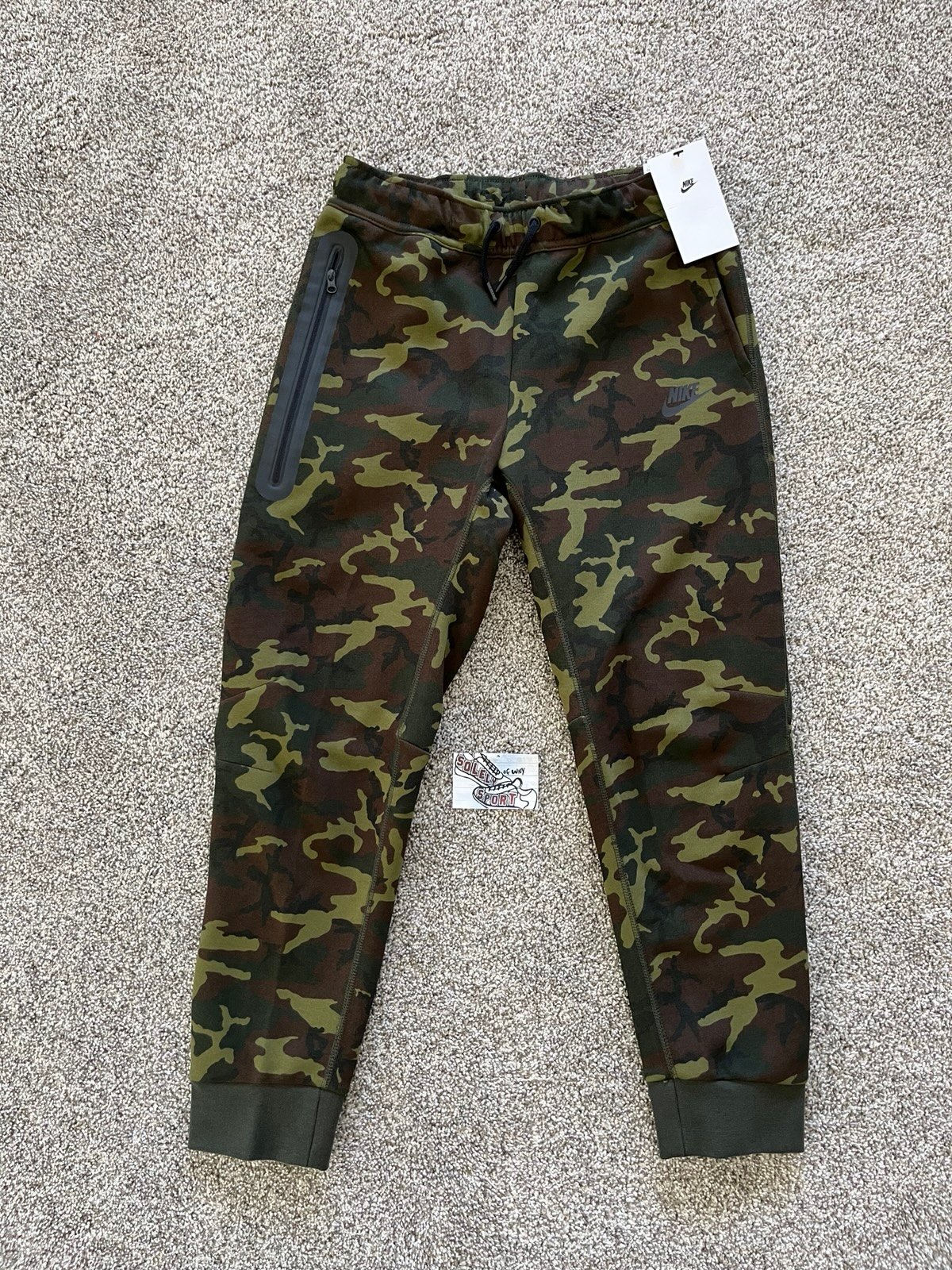 New Nike Tech Fleece Camo Tracksuit Pants Sweatpants Boys Kids Joggers FN9120 XS