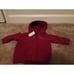 Tommy Hilfiger Baby Boys Zip Up Hoodie Size 12 Months Burgundy