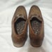 Antonio Cerelli Elite brown floral men's dress shoe size 11