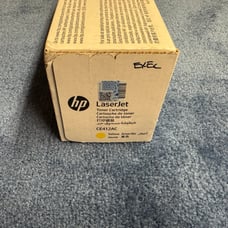 Cartridge HP LaserJet Toner Cartridge Yellow CE412AC Brand New Factory Sealed
