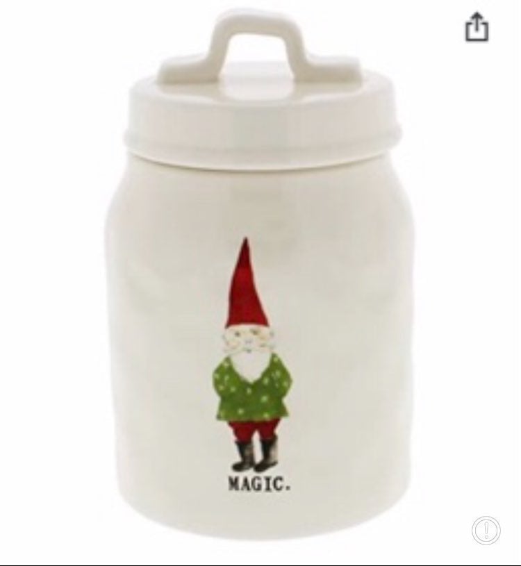 Rae Dunn Magic Gnome Canister