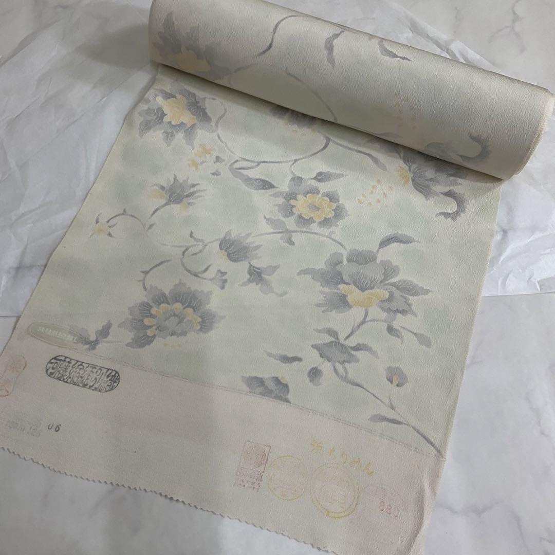 kimonoarisa●Selected◆Hama Chirimen●Kawato Chirimen Separate Weave●Kimono Fabric●