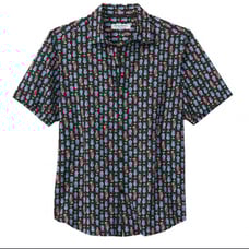BAHAMA COAST COCKTAIL TIME ISLANDZONE CAMP SHIRT TOMMY BAHAMA XL