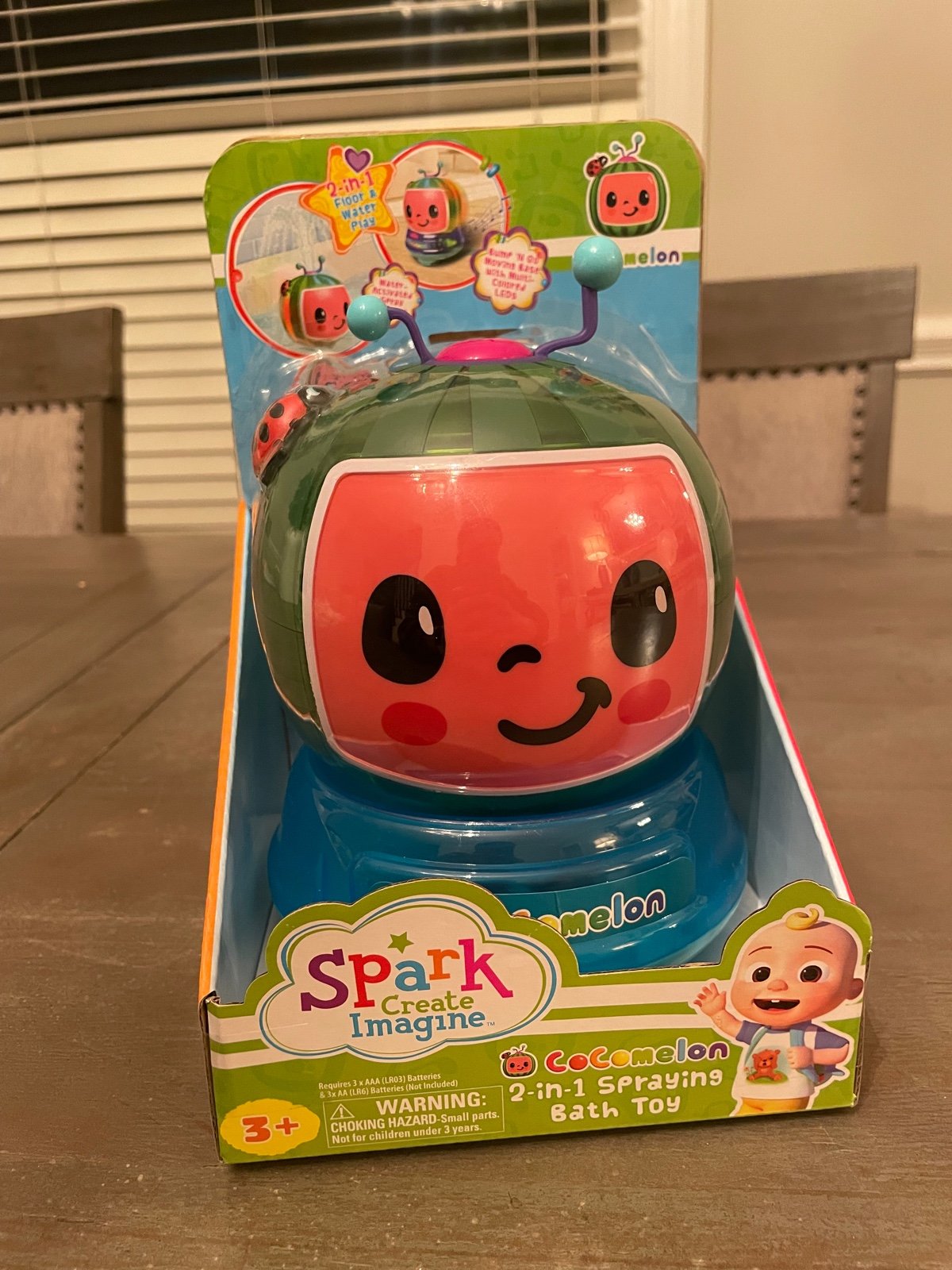 Cocomelon 2 in 1 spraying Bath toy