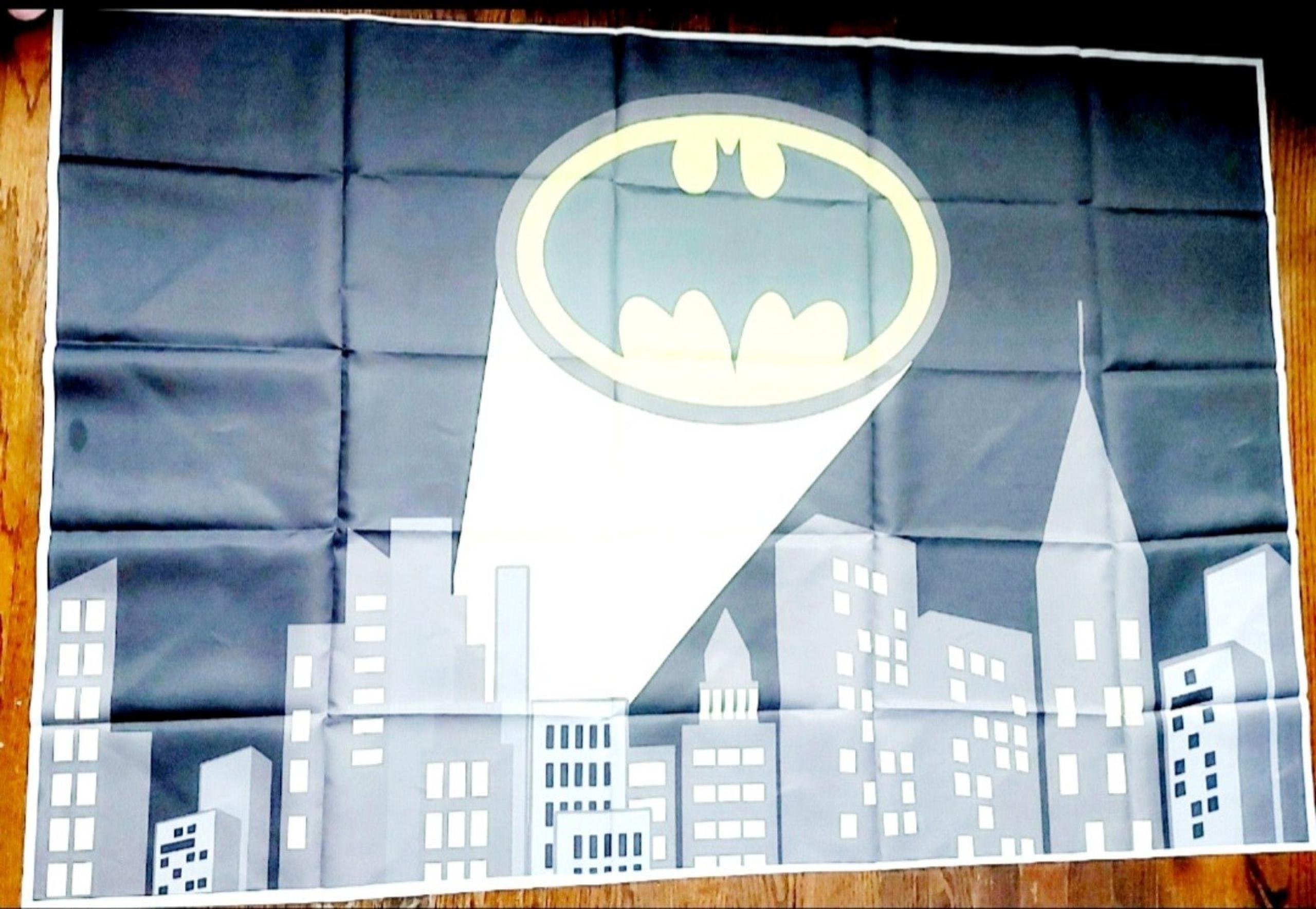 Batman Party Background Backdrop Banner Decoration. 60 x 40"