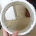 RALPH LAUREN Palm Harbor Custom Made Lamp Shade Blue White Fabric