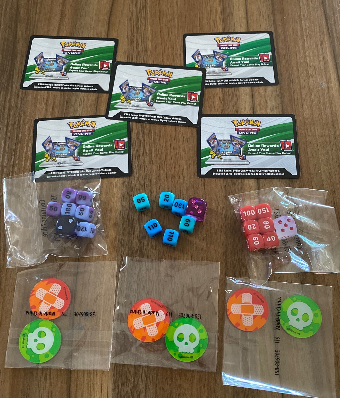 Pokemon Dice