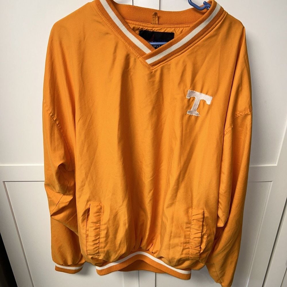 Vintage Tennessee Vols All Star Sports Scout UT Pullover Jacket Mens XXL 2XL
